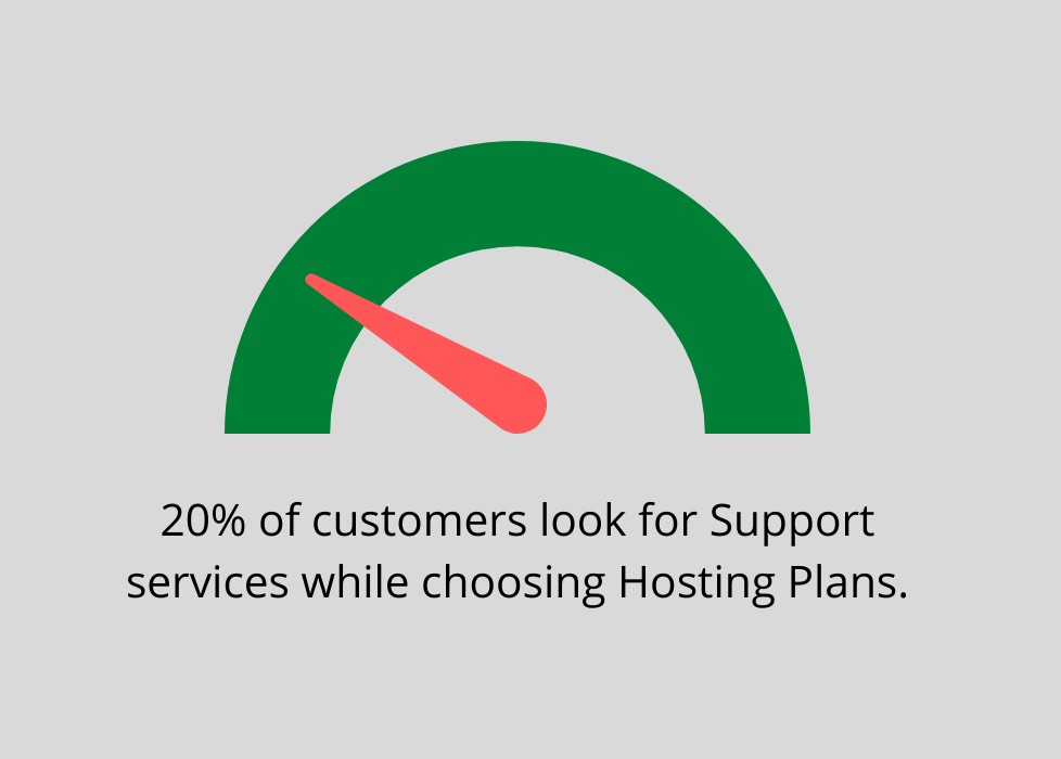 Hosting support infographic