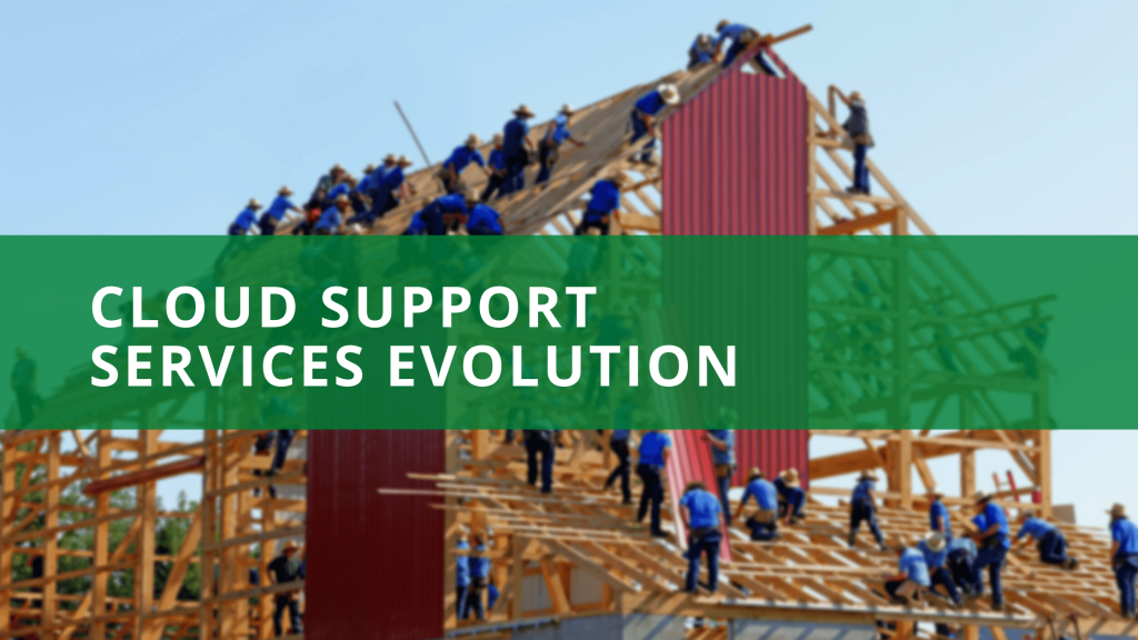 The evolution of cloud support services 