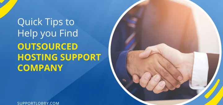 find an outsourced hosting support provider
