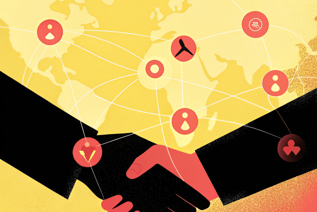 Digital Transformation: Ditch the Jargon, Grab the Future 5 a strong digital handshake between a tech savvy ad