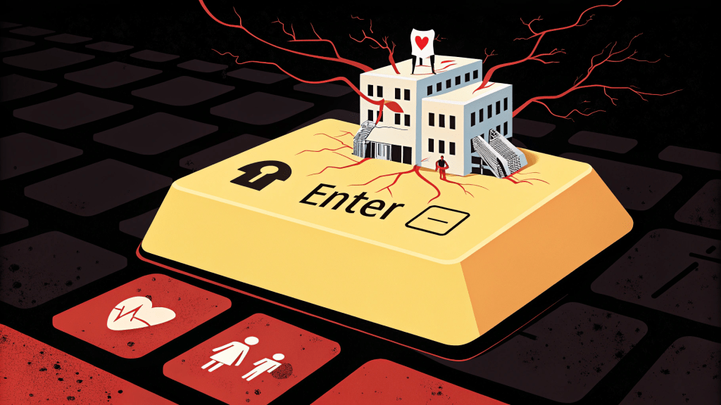 They Didn’t See It Coming — Will You? 2 a 3d rendered image showing a single enter key o